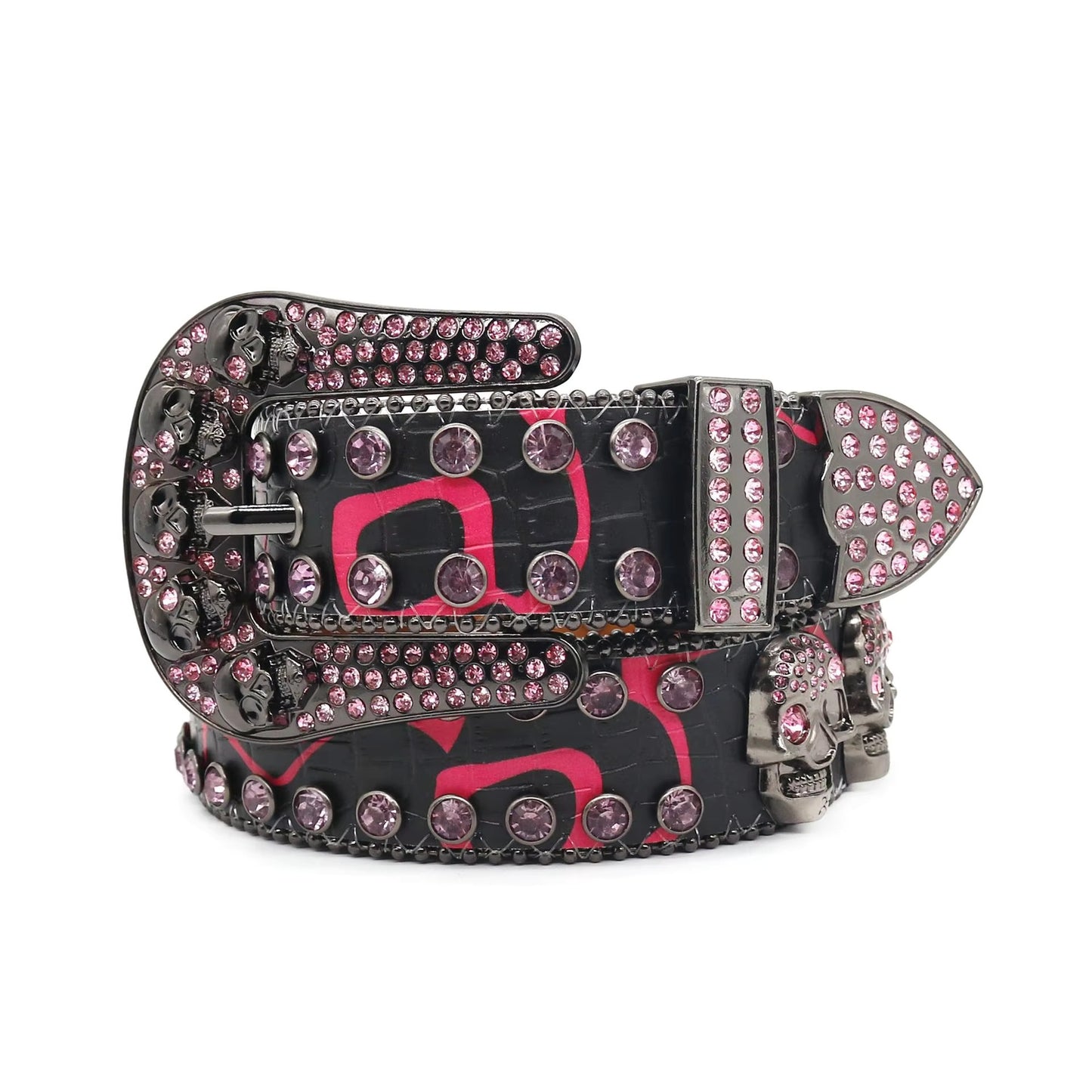 gothic skull belt
