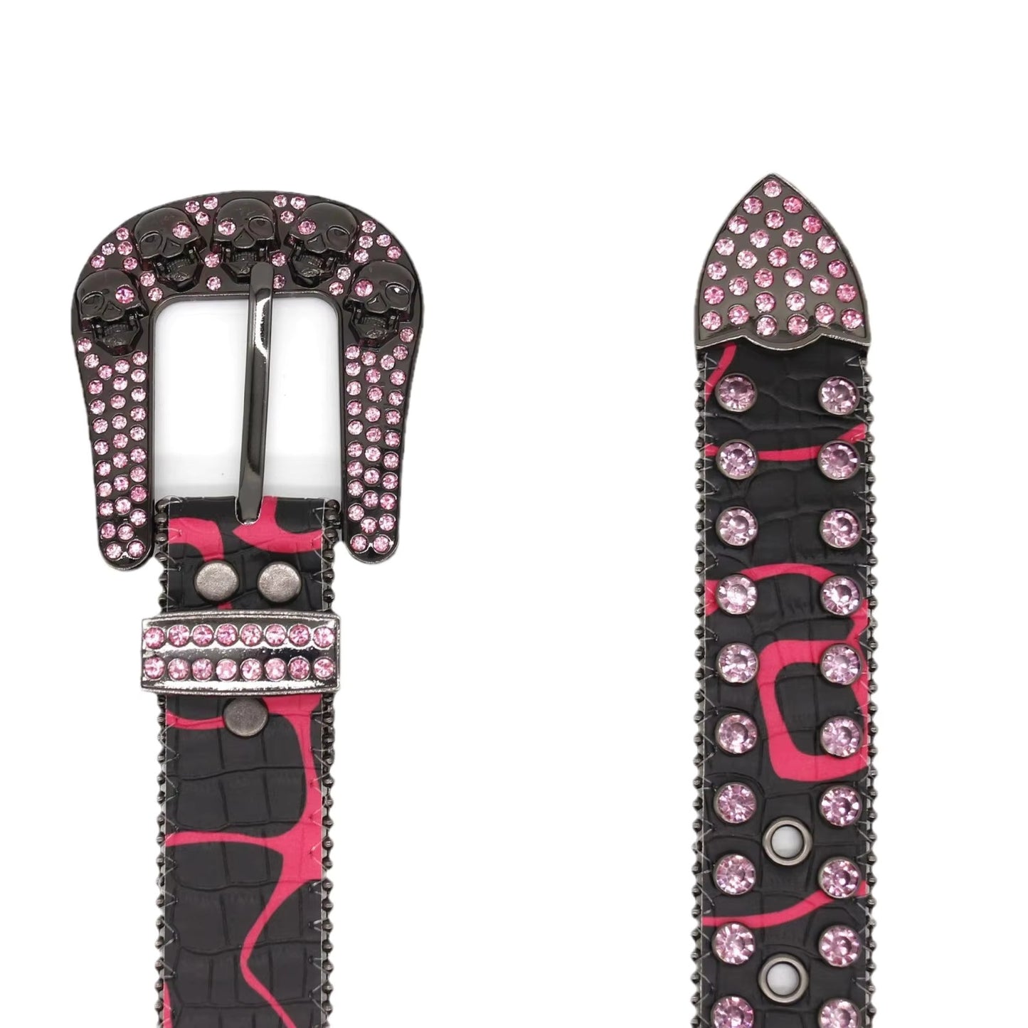 gothic skull belt