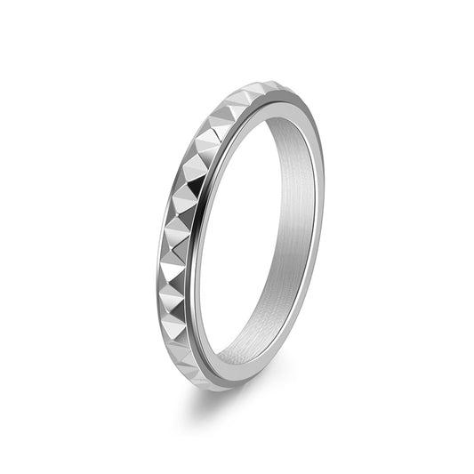punk spinner ring