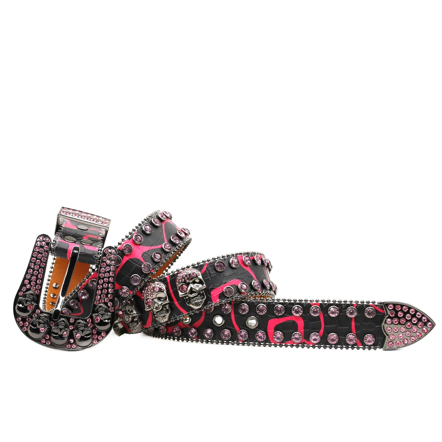 gothic skull belt
