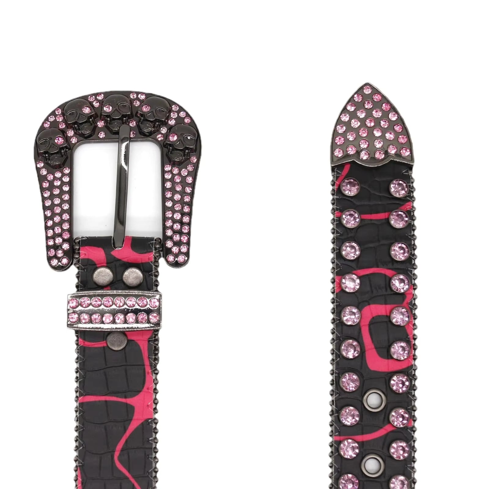 gothic skull belt